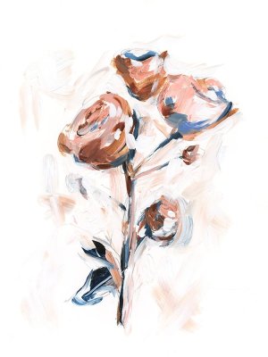 Abstract Rose Bouquet I by Ethan Harper Oil Painting