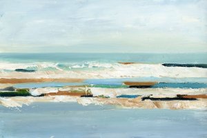 Abstract Sandbar I by Ethan Harper Oil Painting