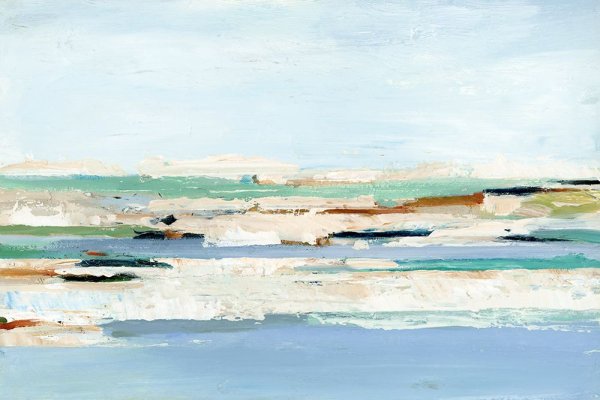 Main Product Photo of Abstract Sandbar II Painting by Ethan Harper