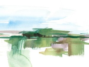 Abstract Wetland III by Ethan Harper Oil Painting