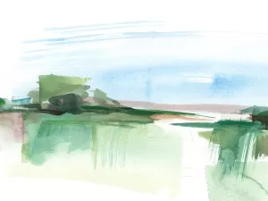 Abstract Wetland IV by Ethan Harper Oil Painting
