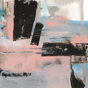Angela's Abstract I Oil Painting by Ethan Harper - Contemporary