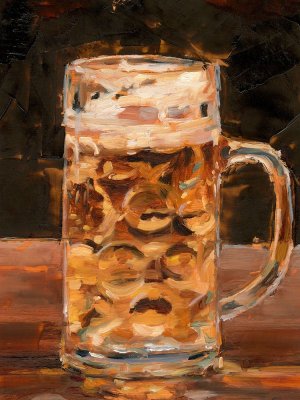 Another Round II by Ethan Harper Oil Painting