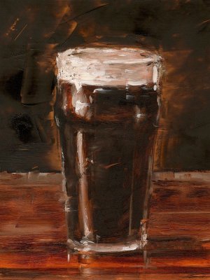 Another Round III by Ethan Harper Oil Painting