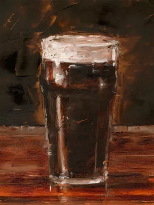 Another Round III by Ethan Harper Oil Painting
