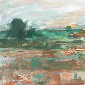 Approaching Autumn I Oil Painting by Ethan Harper - Contemporary