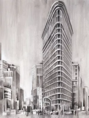Art Deco Cityscape II Oil Painting by Ethan Harper - Bestsellers