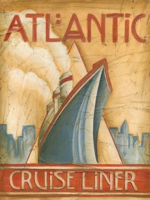 Atlantic Cruise Liner by Ethan Harper Oil Painting