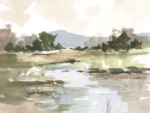 Autumn Stream I by Ethan Harper Oil Painting
