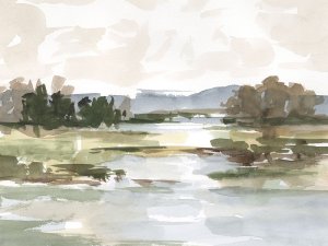 Autumn Stream II by Ethan Harper Oil Painting
