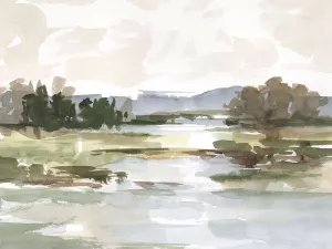 Autumn Stream II by Ethan Harper Oil Painting