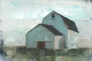 Barn at Sunset I by Ethan Harper Oil Painting