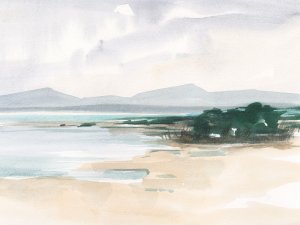 Beach Inlet I by Ethan Harper Oil Painting