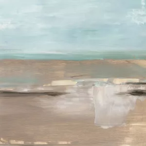 Beach Mirage II Oil Painting by Ethan Harper - Contemporary