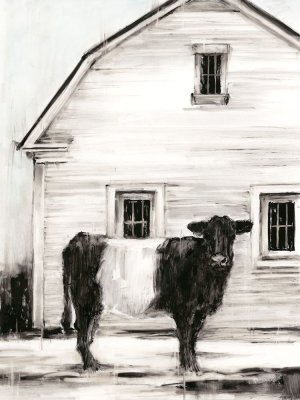 Belted Galloway I Oil painting by Ethan Harper