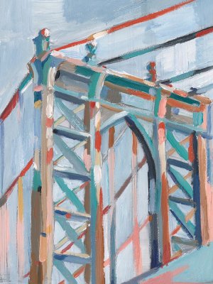 Big City Colors II by Ethan Harper Oil Painting