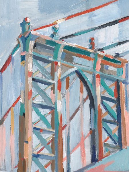 Main Product Photo of Big City Colors II Painting by Ethan Harper