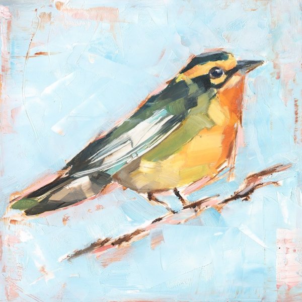 Main Product Photo of Bird Variety IV Painting by Ethan Harper