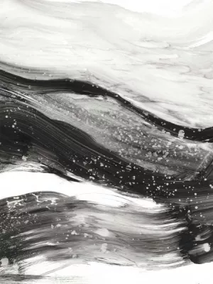 Black Waves I by Ethan Harper Oil Painting