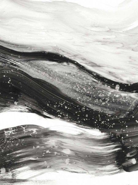 Black Waves I by Ethan Harper - Hand-Painted Oil Painting Reproduction