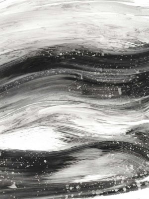 Black Waves II by Ethan Harper Oil Painting