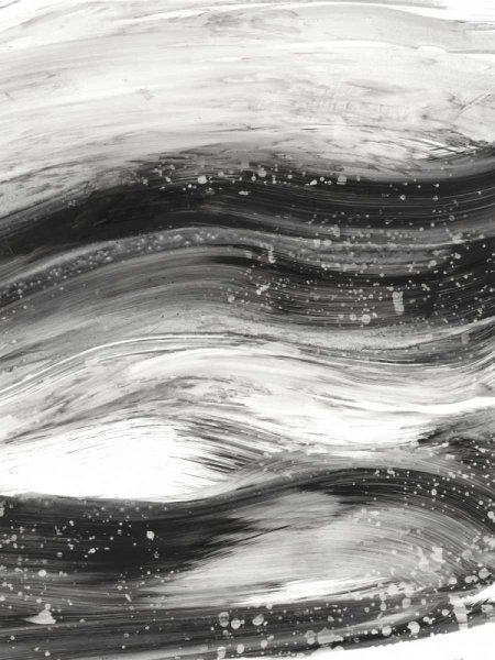 Black Waves II by Ethan Harper - Hand-Painted Oil Painting Reproduction