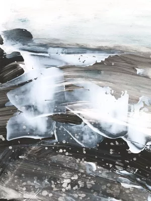 Blizzard Conditions II Oil Painting by Ethan Harper - Contemporary