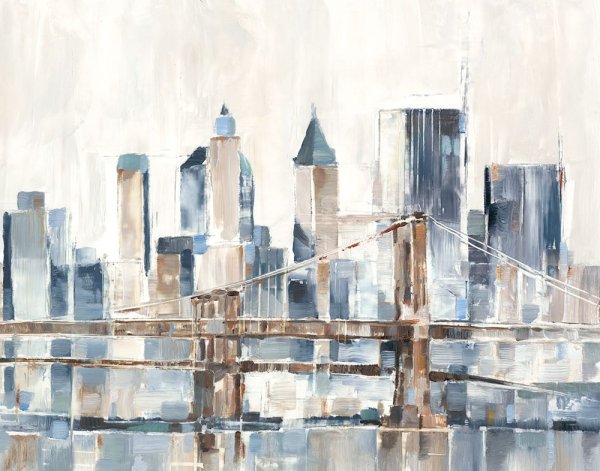 Blue Hour I by Ethan Harper - Hand-Painted Oil Painting Reproduction
