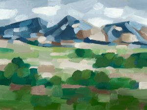Blue Ridge Valley I by Ethan Harper Oil Painting