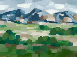 Blue Ridge Valley I by Ethan Harper Oil Painting