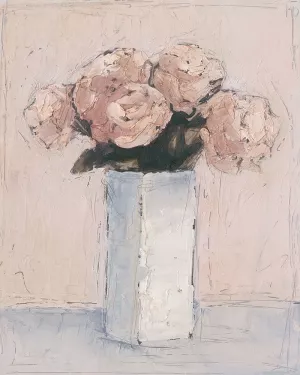 Blush Florals I by Ethan Harper Oil Painting