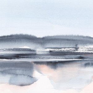 Blush Reflections I Oil painting by Ethan Harper