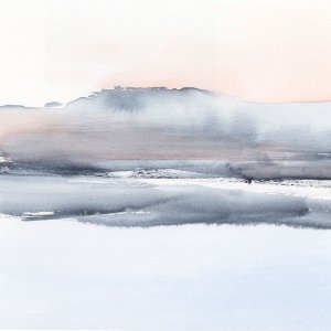 Blush Reflections II by Ethan Harper Oil Painting