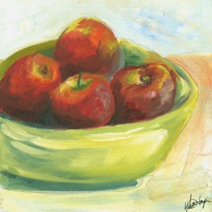 Bowl of Fruit III by Ethan Harper Oil Painting