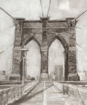Bridge Crossing I by Ethan Harper Oil Painting