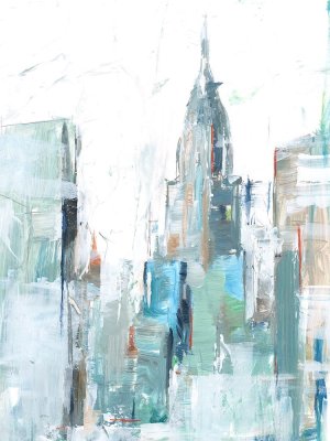 Brilliant City Study II by Ethan Harper Oil Painting