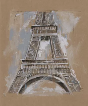 Brushwork Architecture Study II Oil Painting by Ethan Harper - Bestsellers