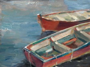 By the Lake I by Ethan Harper Oil Painting