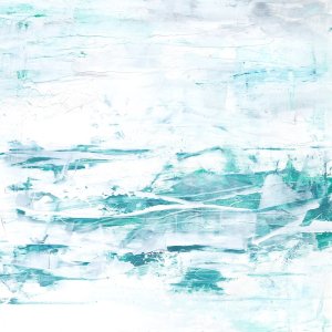 Caribbean Currents I Oil painting by Ethan Harper