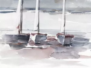 Caribbean Sails II by Ethan Harper Oil Painting