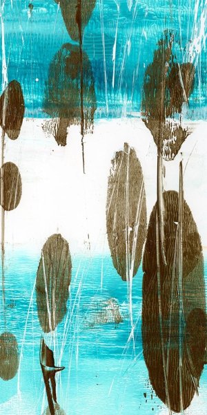 Cattails II Oil painting by Ethan Harper