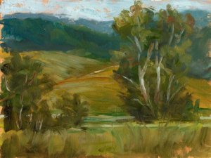 Changing Sunlight IV Oil painting by Ethan Harper