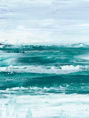 Choppy Waters I Oil painting by Ethan Harper