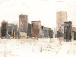 City Vista I by Ethan Harper Oil Painting