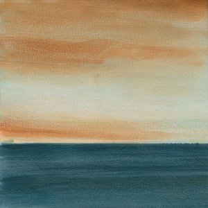 Coastal Vista IV Oil Painting by Ethan Harper - Contemporary