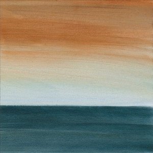 Coastal Vista VI Oil Painting by Ethan Harper - Contemporary