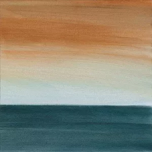 Coastal Vista VI Oil Painting by Ethan Harper - Contemporary