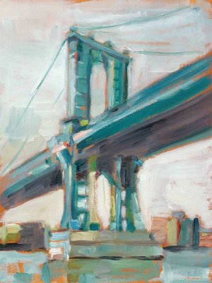 Contemporary Bridge I by Ethan Harper Oil Painting