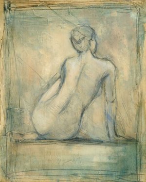 Contemporary Figure Study I by Ethan Harper Oil Painting