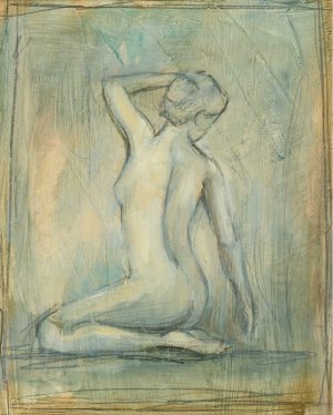 Contemporary Figure Study II by Ethan Harper Oil Painting